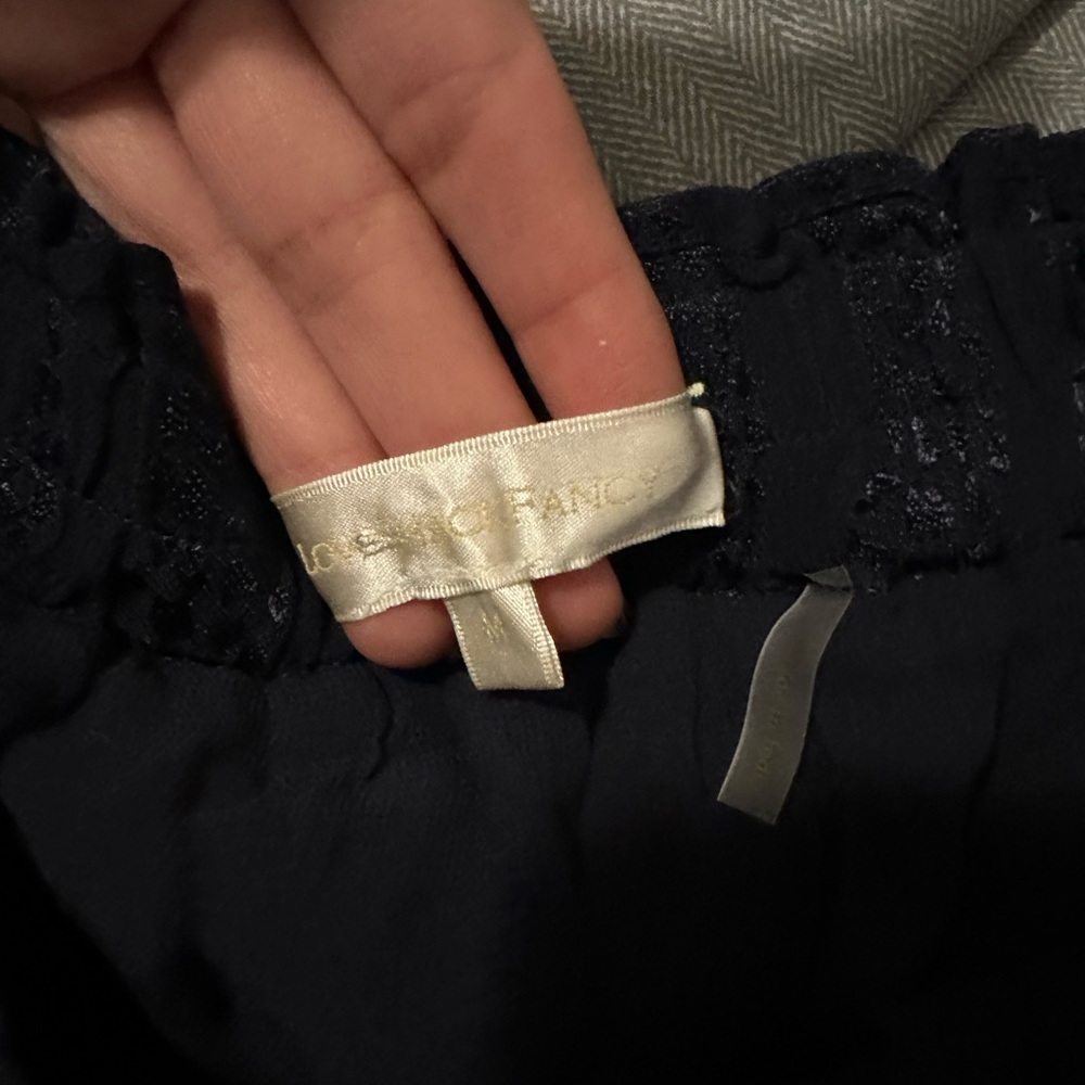 Loveshackfancy Navy Mini Skirt - image 5